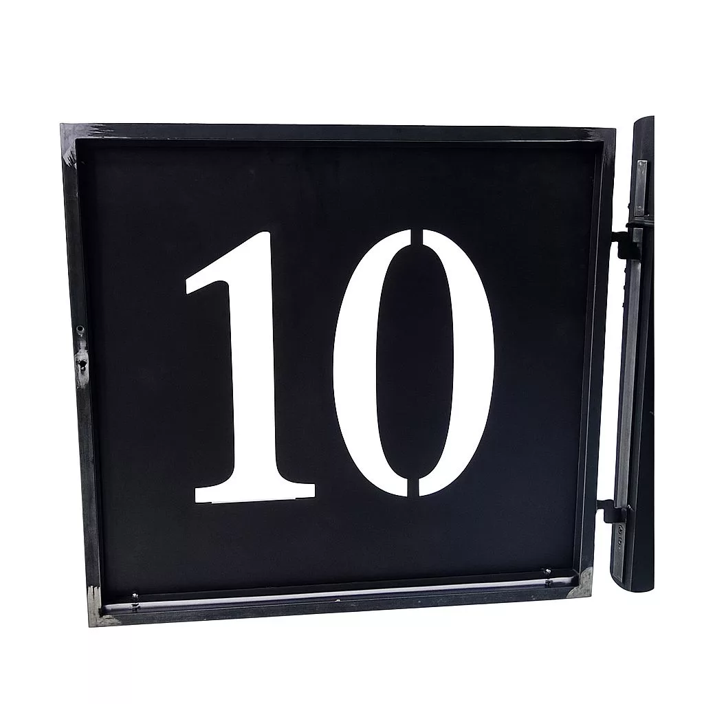 Grundrahmen mit Hausnummer