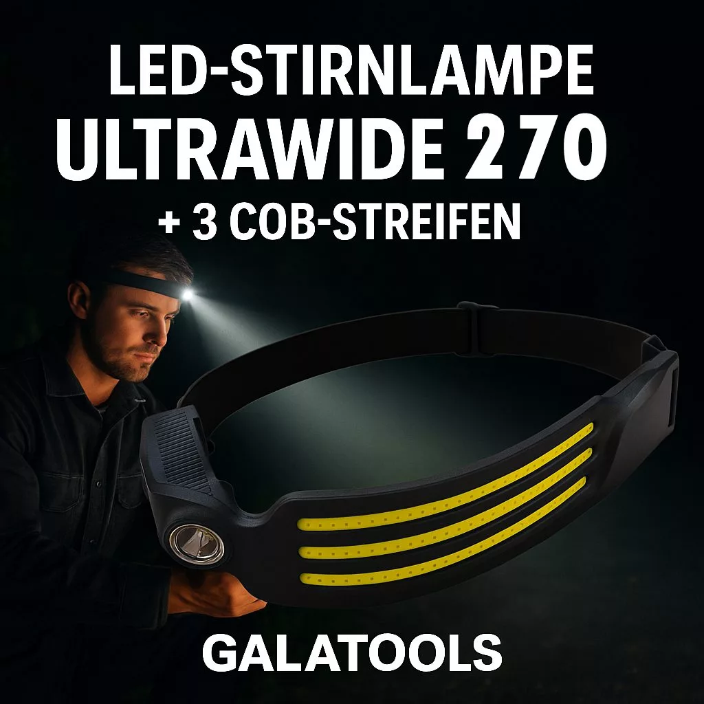 LED Stirnlampe UltraWide