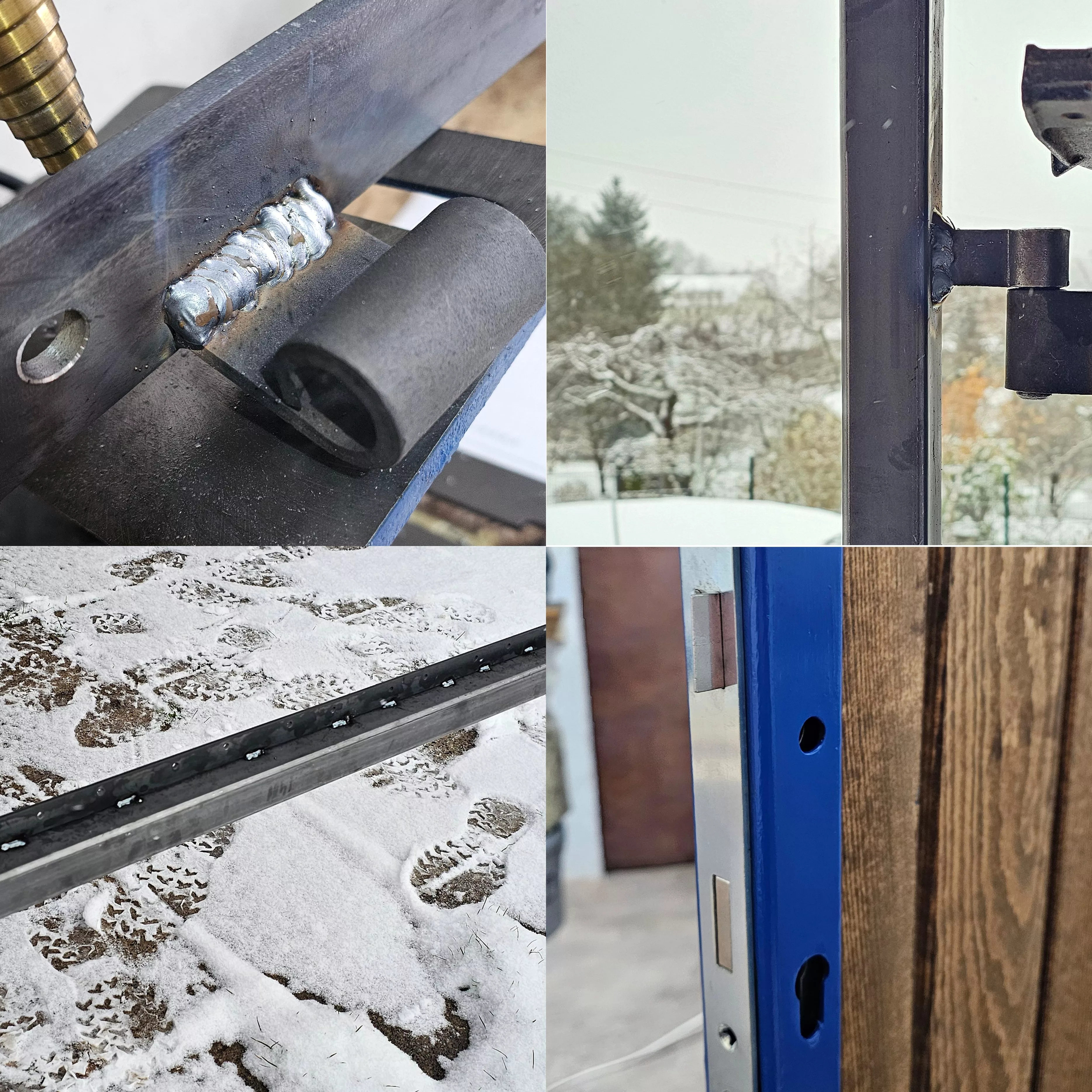 Schweissnaehte und Verarbeitung