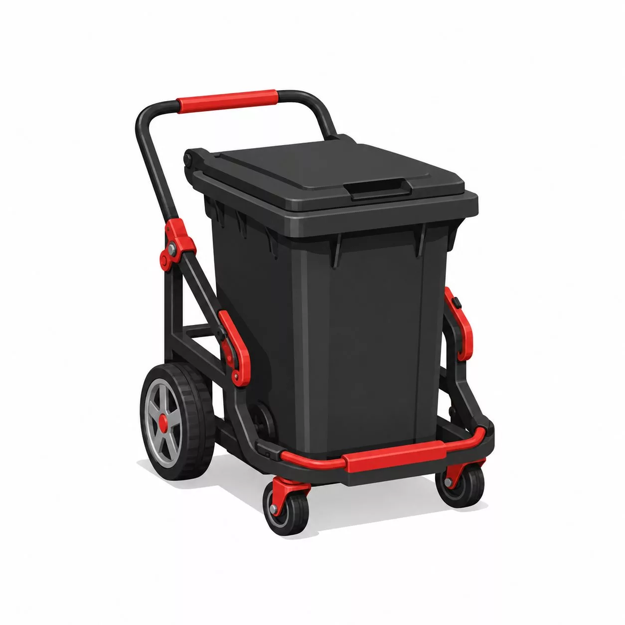 Abfallbehälter Transporter
