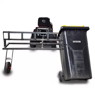 Mülltonnentransporter von hinten